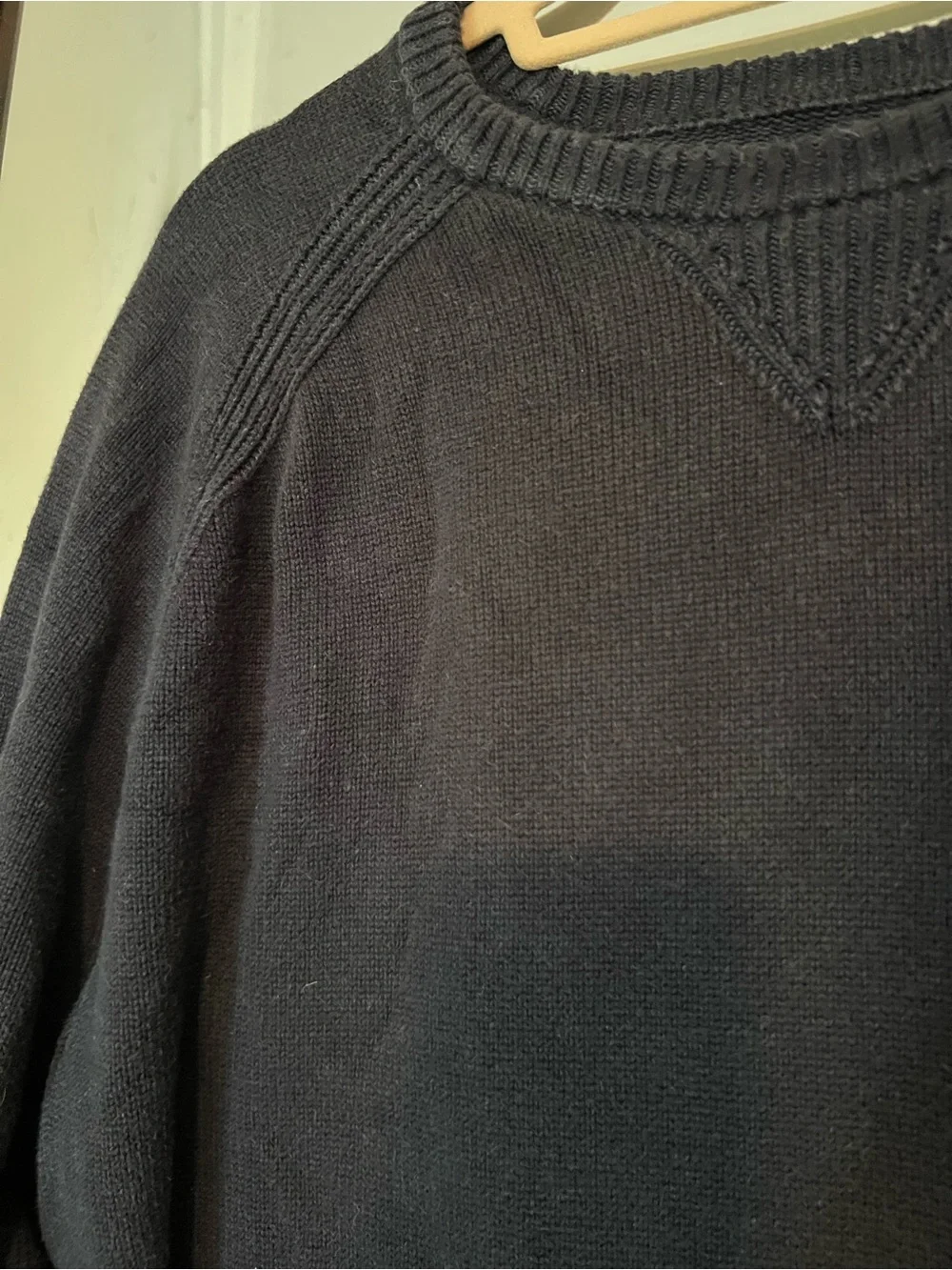 Polo by Ralph Lauren VTG Navy Crewneck Sweater, NO FLAWS